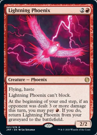 Lightning Phoenix [Jumpstart] | Cards and Coasters CA