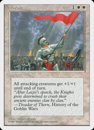 Morale [Fourth Edition] | Cards and Coasters CA