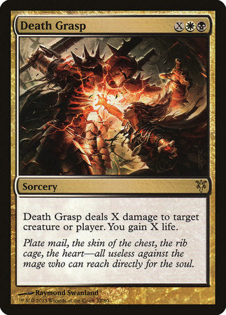 Death Grasp [Duel Decks: Sorin vs. Tibalt] | Cards and Coasters CA