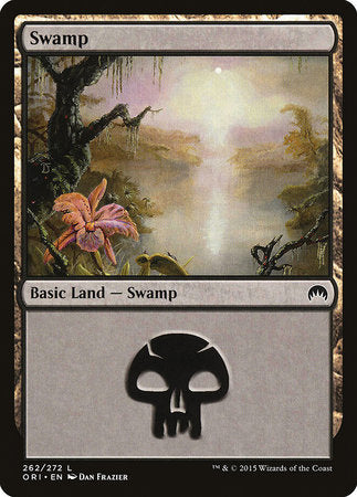 Swamp (262) [Magic Origins] | Cards and Coasters CA