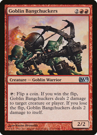 Goblin Bangchuckers [Magic 2012] | Cards and Coasters CA