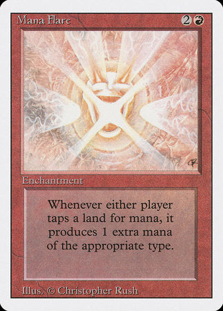 Mana Flare [Revised Edition] | Cards and Coasters CA