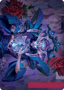 Tameshi, Reality Architect 1 Art Card [Kamigawa: Neon Dynasty Art Series] | Cards and Coasters CA