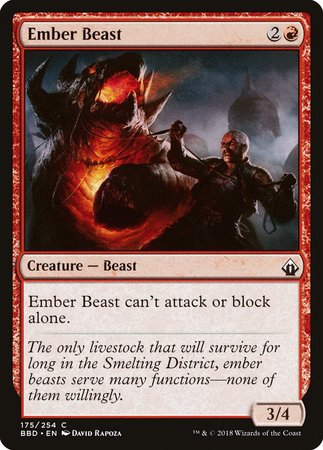 Ember Beast [Battlebond] | Cards and Coasters CA