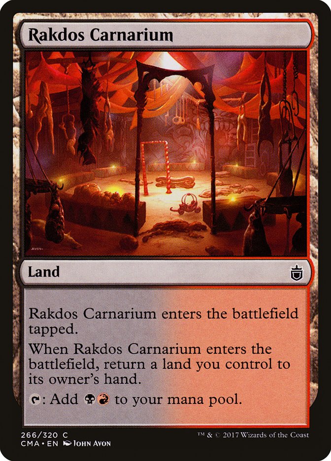 Rakdos Carnarium [Commander Anthology] | Cards and Coasters CA