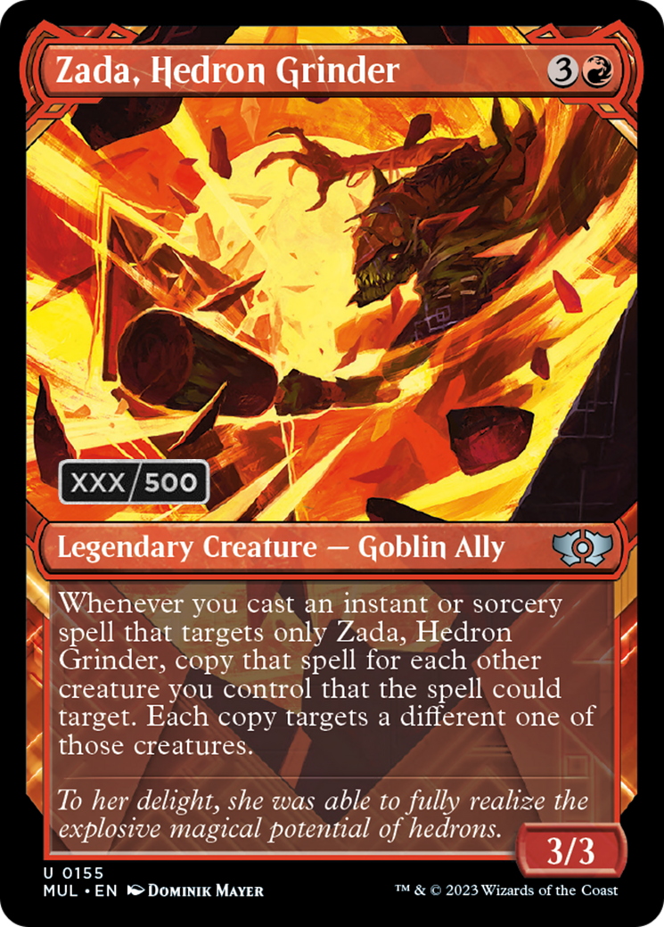 Zada, Hedron Grinder (Serialized) [Multiverse Legends] | Cards and Coasters CA