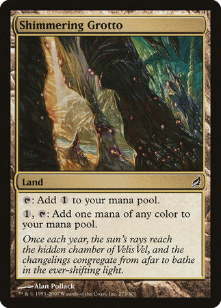 Shimmering Grotto [Lorwyn] | Cards and Coasters CA