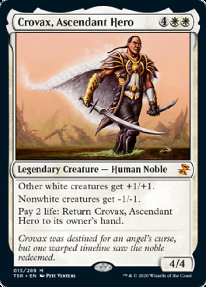 Crovax, Ascendant Hero [Time Spiral Remastered] | Cards and Coasters CA