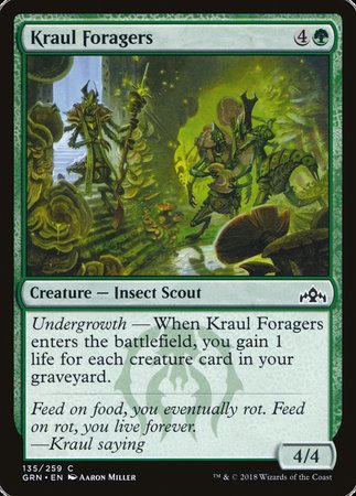 Kraul Foragers [Guilds of Ravnica] | Cards and Coasters CA