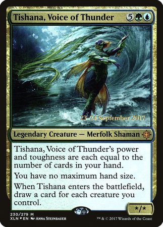 Tishana, Voice of Thunder [Ixalan Promos] | Cards and Coasters CA