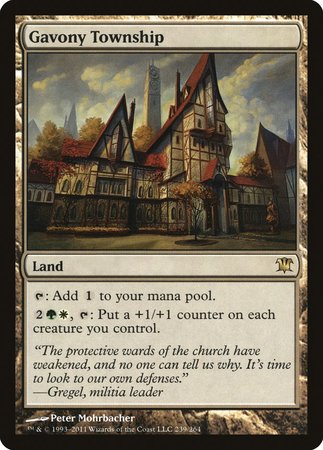 Gavony Township [Innistrad] | Cards and Coasters CA