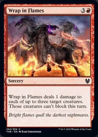 Wrap in Flames [Theros Beyond Death] | Cards and Coasters CA