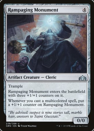 Rampaging Monument [Guilds of Ravnica] | Cards and Coasters CA