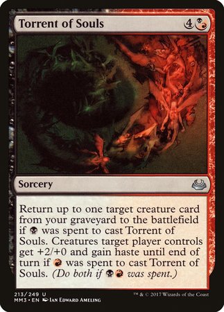 Torrent of Souls [Modern Masters 2017] | Cards and Coasters CA