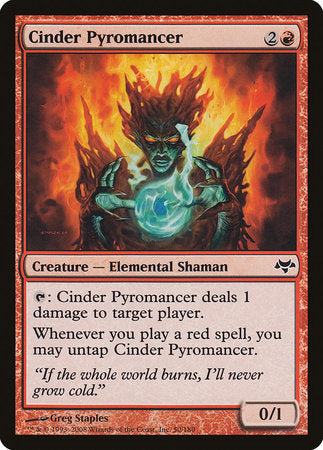 Cinder Pyromancer [Eventide] | Cards and Coasters CA