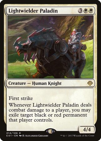 Lightwielder Paladin [Archenemy: Nicol Bolas] | Cards and Coasters CA