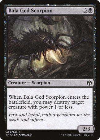 Bala Ged Scorpion [Iconic Masters] | Cards and Coasters CA