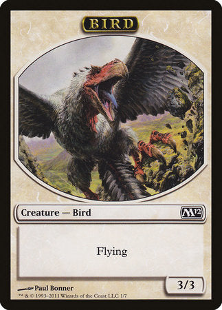 Bird Token [Magic 2012 Tokens] | Cards and Coasters CA