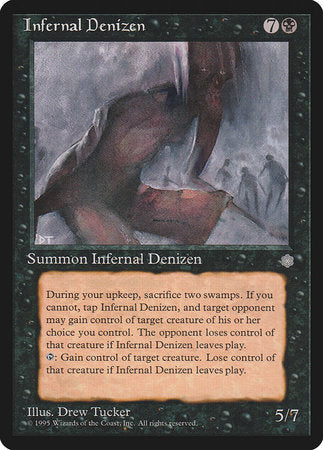 Infernal Denizen [Ice Age] | Cards and Coasters CA