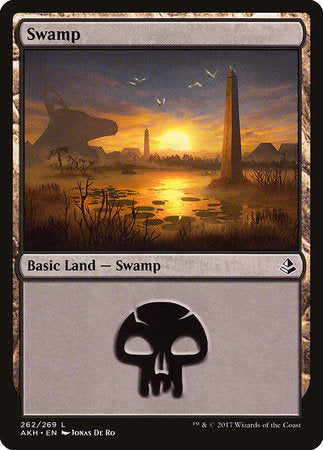 Swamp (262) [Amonkhet] | Cards and Coasters CA