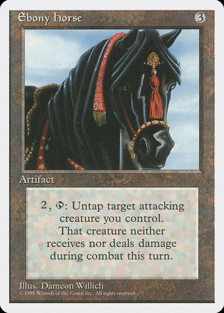 Ebony Horse [Fourth Edition] | Cards and Coasters CA