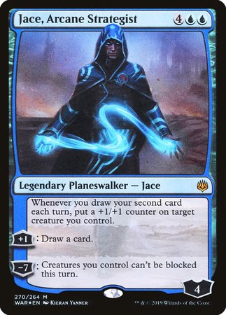 Jace, Arcane Strategist [War of the Spark] | Cards and Coasters CA