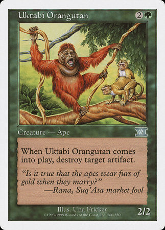 Uktabi Orangutan [Classic Sixth Edition] | Cards and Coasters CA