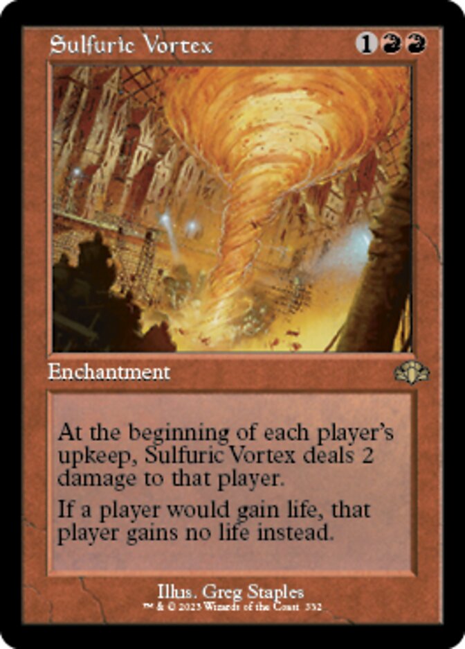 Sulfuric Vortex (Retro) [Dominaria Remastered] | Cards and Coasters CA