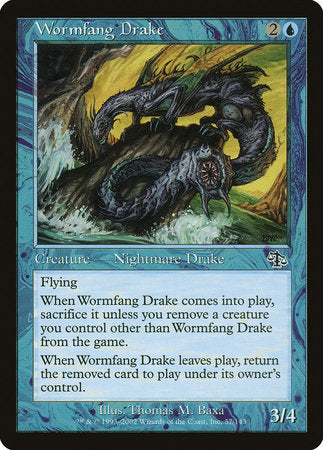 Wormfang Drake [Judgment] | Cards and Coasters CA