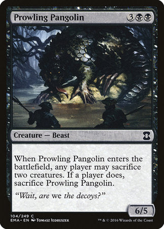 Prowling Pangolin [Eternal Masters] | Cards and Coasters CA