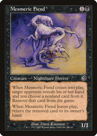 Mesmeric Fiend [Torment] | Cards and Coasters CA