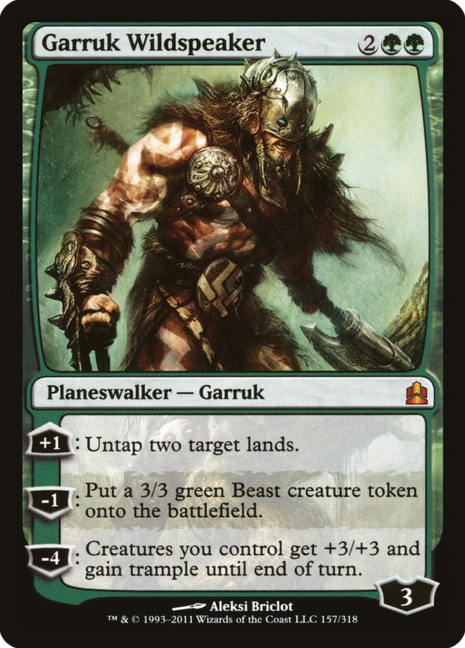 Garruk Wildspeaker [Commander 2011] | Cards and Coasters CA