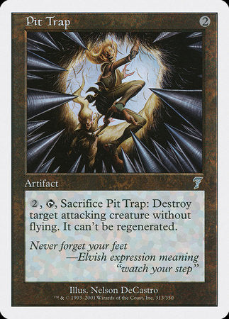 Pit Trap [Seventh Edition] | Cards and Coasters CA