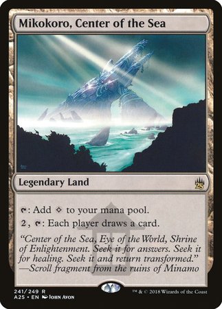 Mikokoro, Center of the Sea [Masters 25] | Cards and Coasters CA