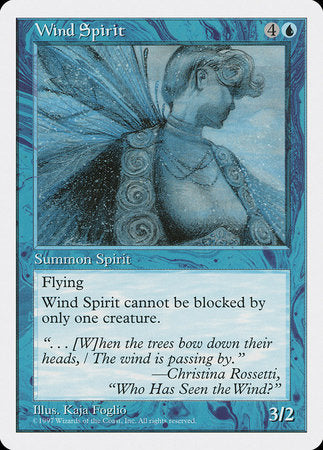 Wind Spirit [Fifth Edition] | Cards and Coasters CA