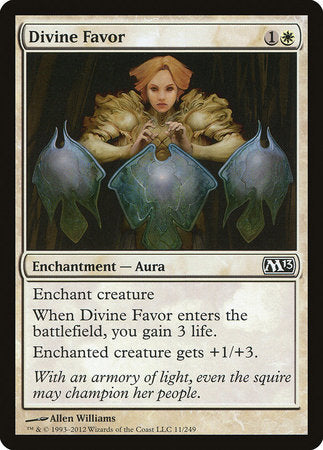 Divine Favor [Magic 2013] | Cards and Coasters CA