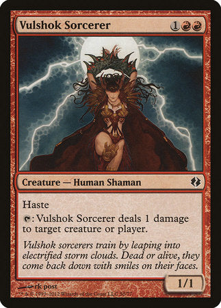 Vulshok Sorcerer [Duel Decks: Venser vs. Koth] | Cards and Coasters CA