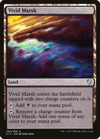 Vivid Marsh [Commander 2017] | Cards and Coasters CA