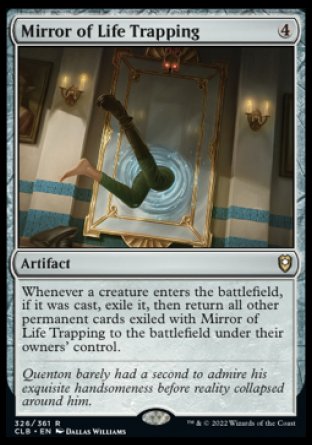 Mirror of Life Trapping [Commander Legends: Battle for Baldur's Gate] | Cards and Coasters CA