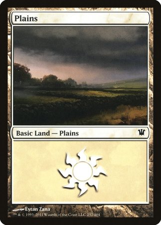 Plains (252) [Innistrad] | Cards and Coasters CA