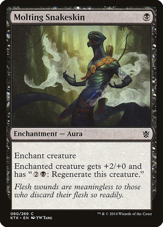 Molting Snakeskin [Khans of Tarkir] | Cards and Coasters CA