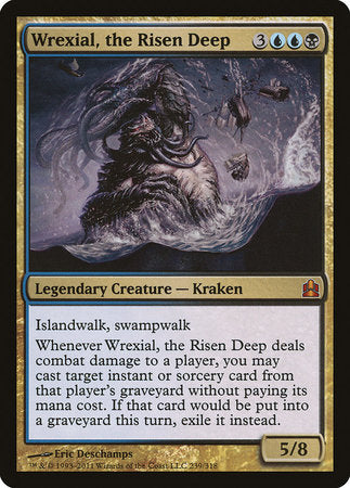 Wrexial, the Risen Deep [Commander 2011] | Cards and Coasters CA