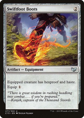 Swiftfoot Boots [Commander 2015] | Cards and Coasters CA