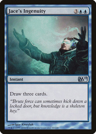 Jace's Ingenuity [Magic 2011] | Cards and Coasters CA