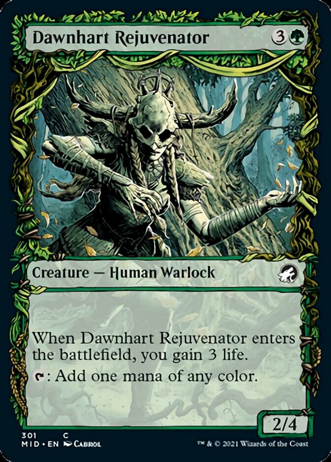 Dawnhart Rejuvenator (Showcase Equinox) [Innistrad: Midnight Hunt] | Cards and Coasters CA