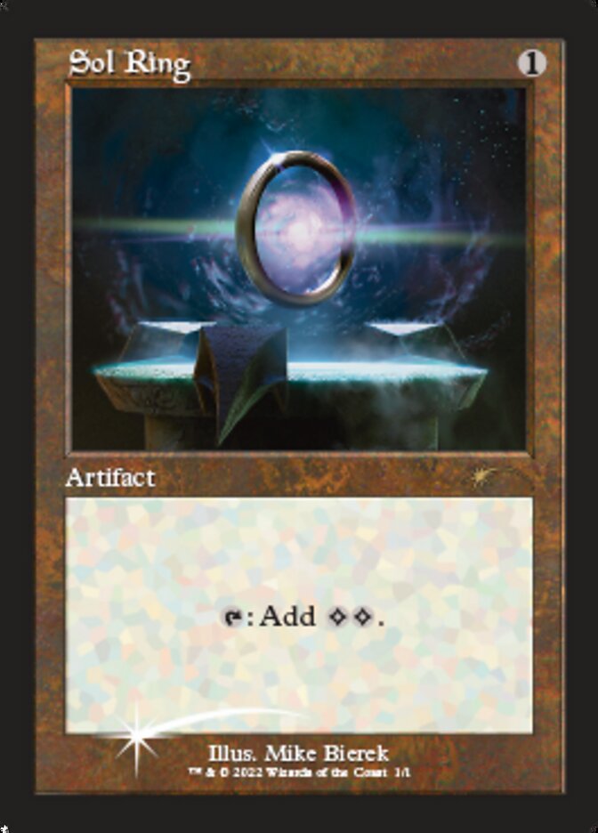 Sol Ring (Retro) [Love Your LGS 2022] | Cards and Coasters CA