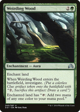 Weirding Wood [Shadows over Innistrad] | Cards and Coasters CA