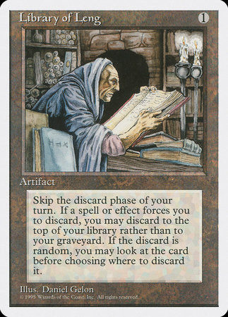 Library of Leng [Fourth Edition] | Cards and Coasters CA