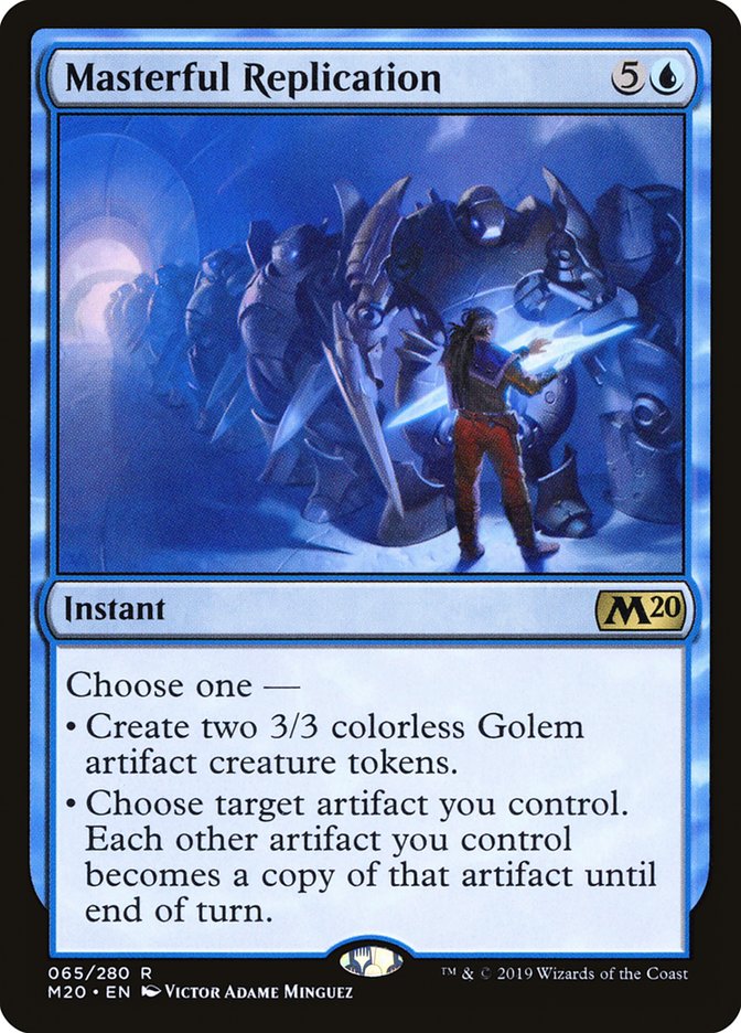 Masterful Replication [Core Set 2020] | Cards and Coasters CA