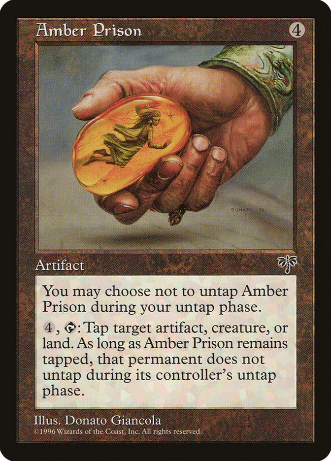 Amber Prison [Mirage] | Cards and Coasters CA